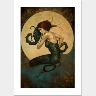 Scorpio the Scorpion Zodiac Illustration Posters and Art